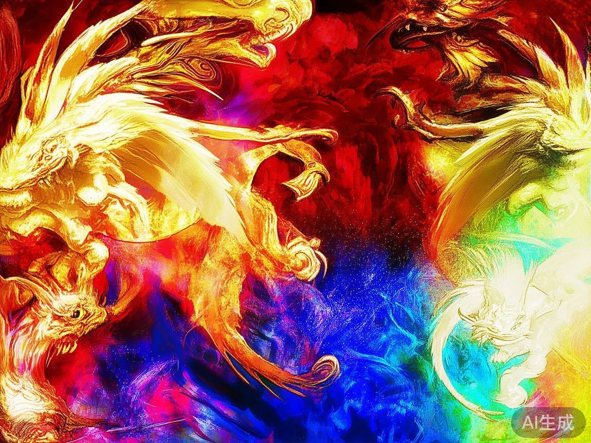 一、鲜明的色彩搭配
该游戏采用了丰富的色彩组合，