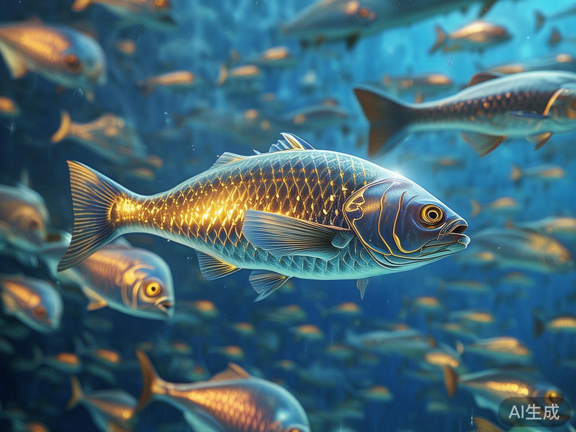 游戏中，某些鱼类或目标的爆率和奖励明显高于普通鱼。